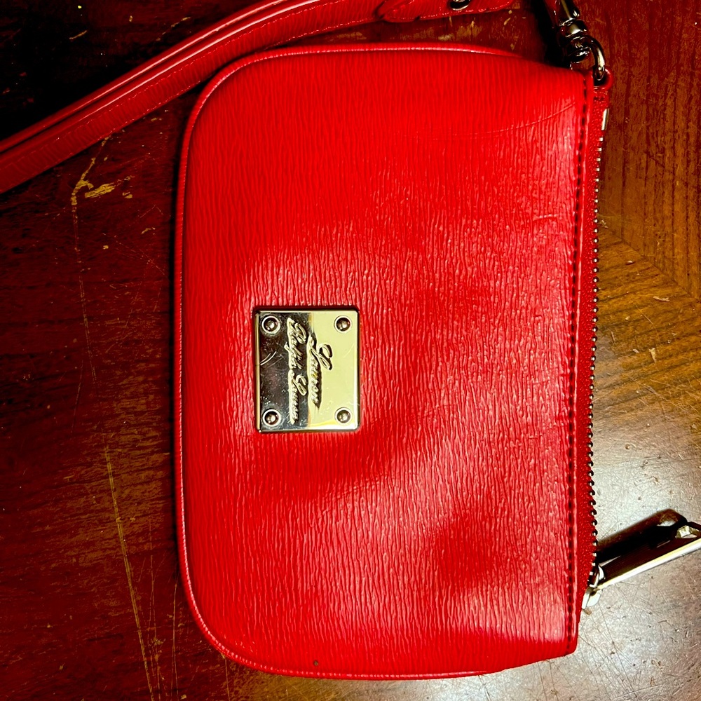 Ralph Lauren Newberry, coin, purse, red/coral